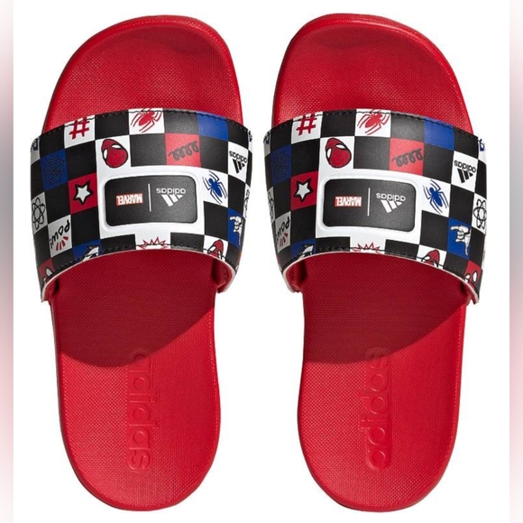 ADIDAS X DISNEY Spiderman, Kids' Adilette Comfort Various